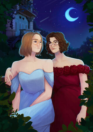 Custom Requirements 2 characters and specific background Fully Painted