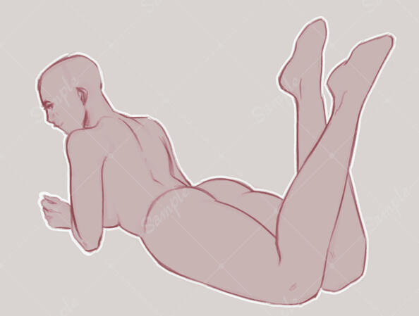 B - YCH Solo Monochrome: 80€ Fully painted: 160€